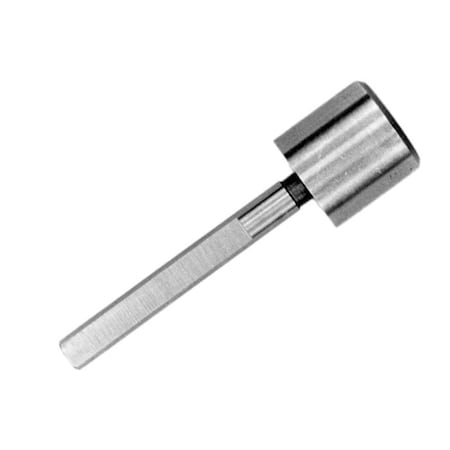Qualtech Pilot, Round Shank, 118 Diameter Head, 12 Shank Diameter, 234 Overall Length, HSS, Bright DEWPIL1-1/8X1/2